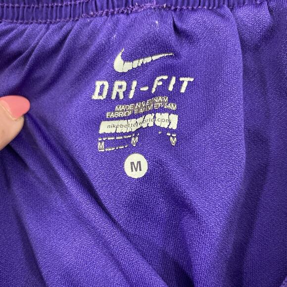 Nike Running Shorts Womens Medium Purple Dri Fit Activewear‎ Lined - Picture 4 of 8